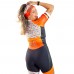 Macaquinho Ciclismo Bike Forro Gel - D80 F37 - Feminino